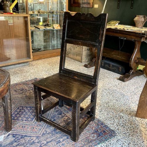 antique oak chair