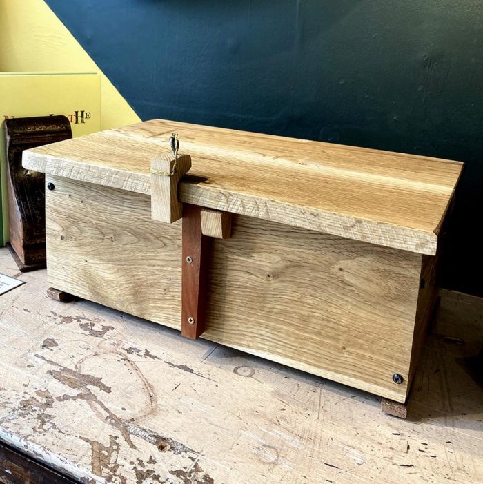 reclaimed wood box