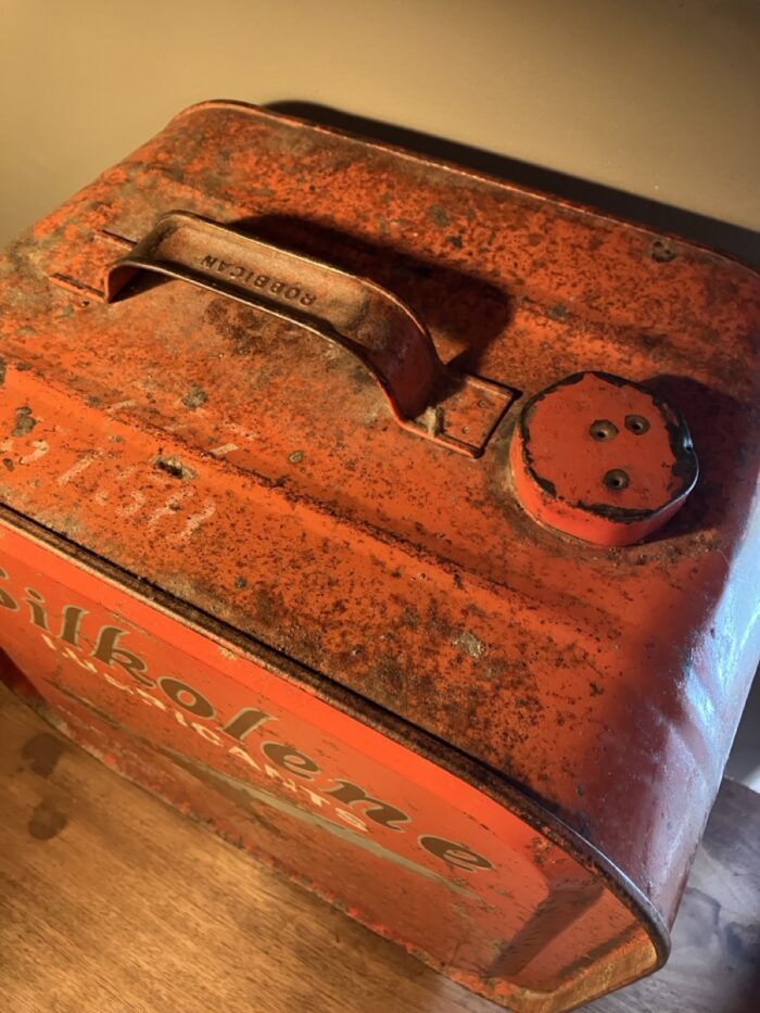 Vintage Concorde Silkolene oil can - Image 3