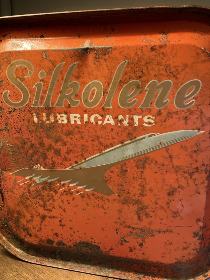 Vintage Concorde Silkolene oil can - Image 4