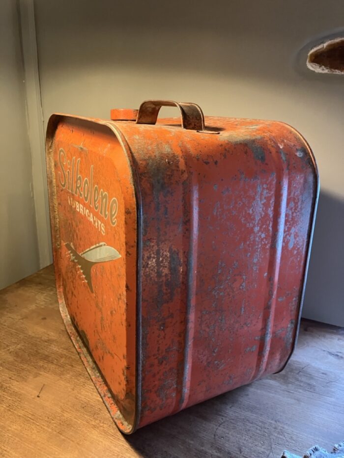 Vintage Concorde Silkolene oil can - Image 5